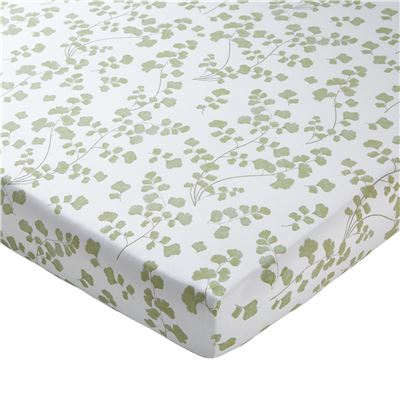 Linge de lit percale motif végétal - BECQUET CRÉATION