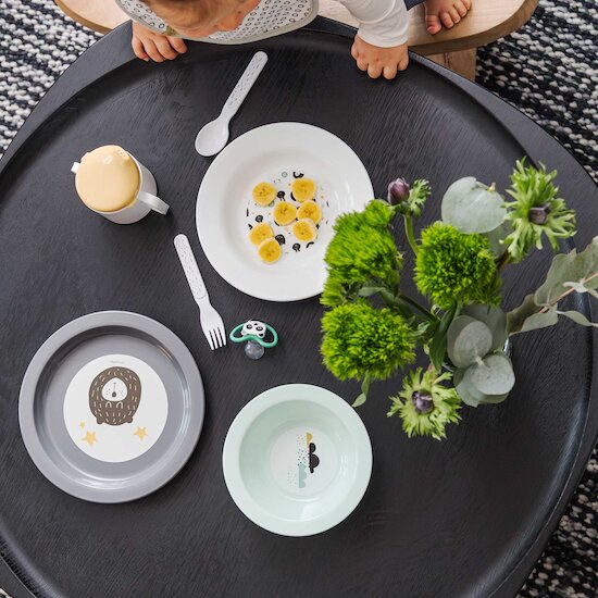 Coffret repas 6 pièces   Ourson        de               Maïka