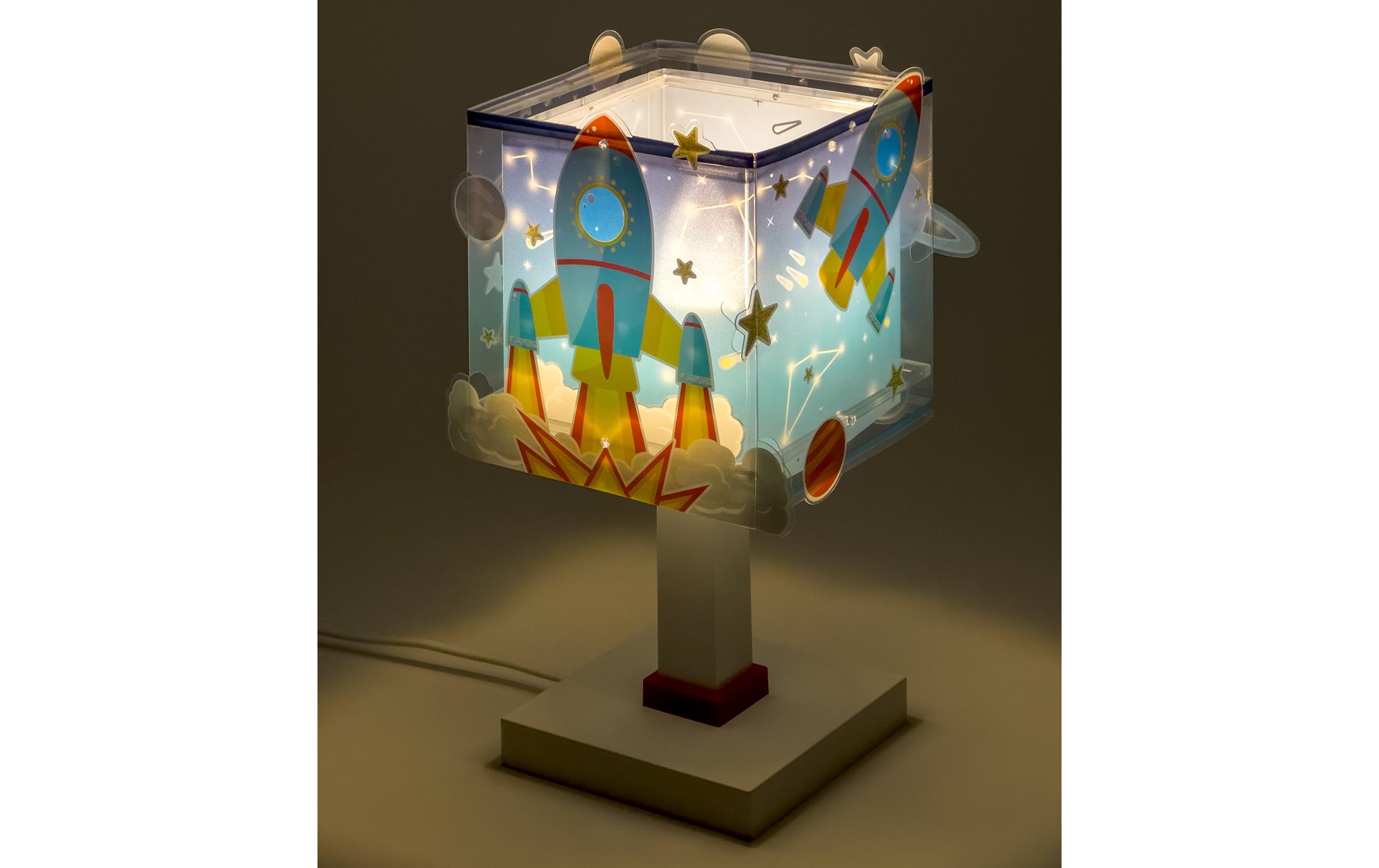 Tischlampe RocketTischleuchte mit Doppelschirm für Kinderziummer