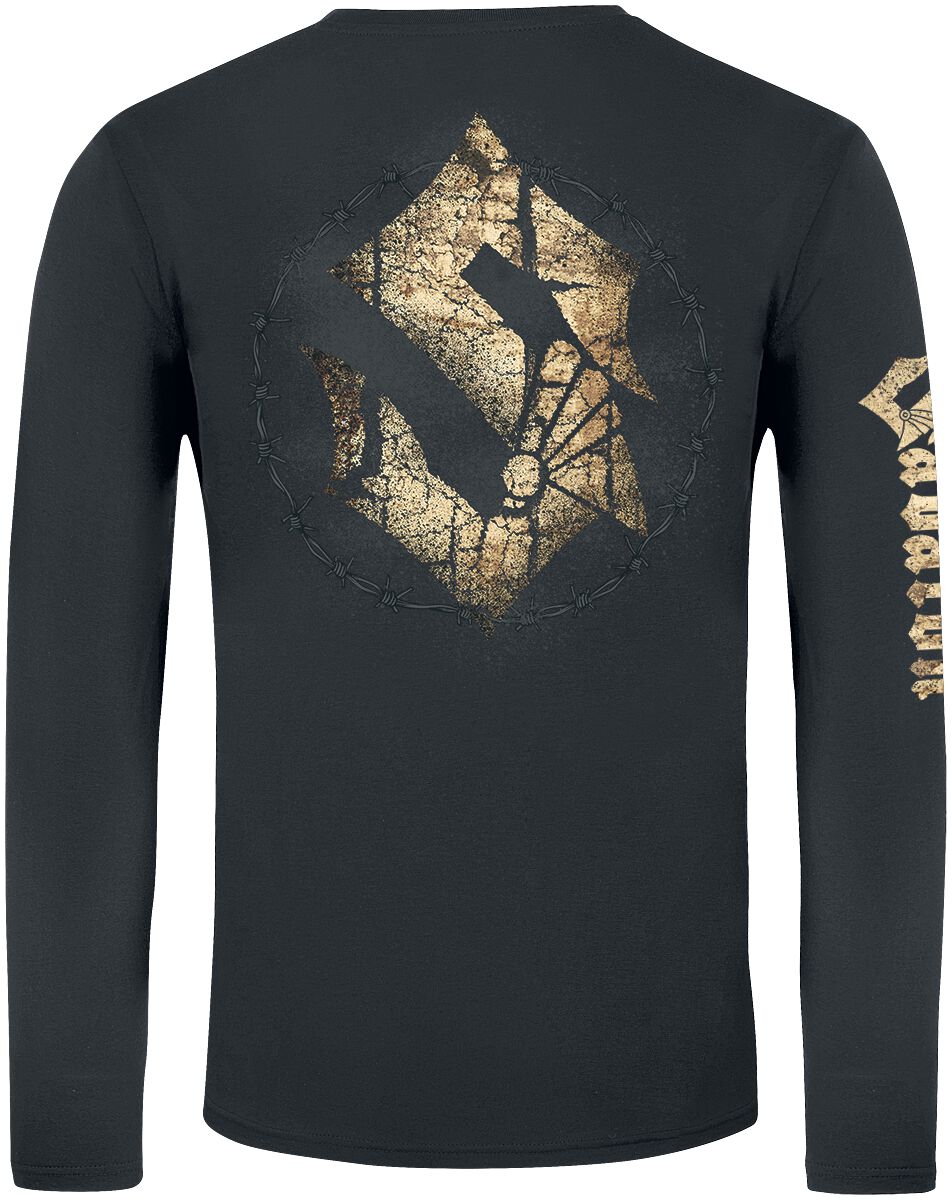 Barbed Wire Skull | Sabaton T-shirt manches longues