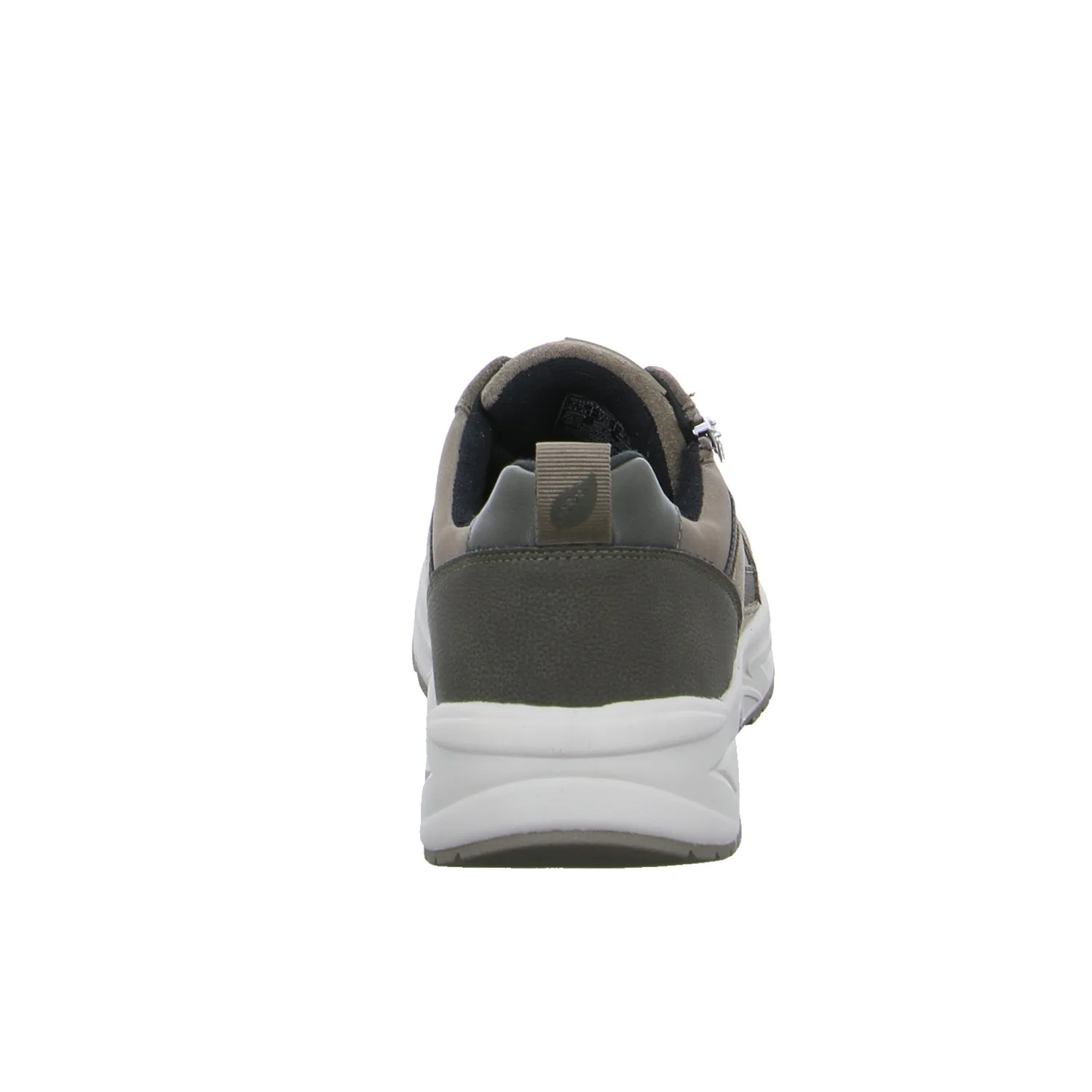WALDLÄUFER Halbschuhe Sneaker Olive Leder