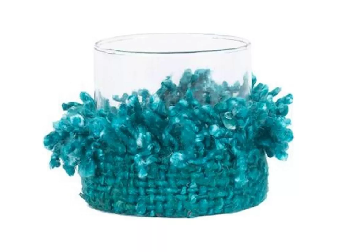 Bougeoir Oh My Gee coton bleu Bazar Bizar