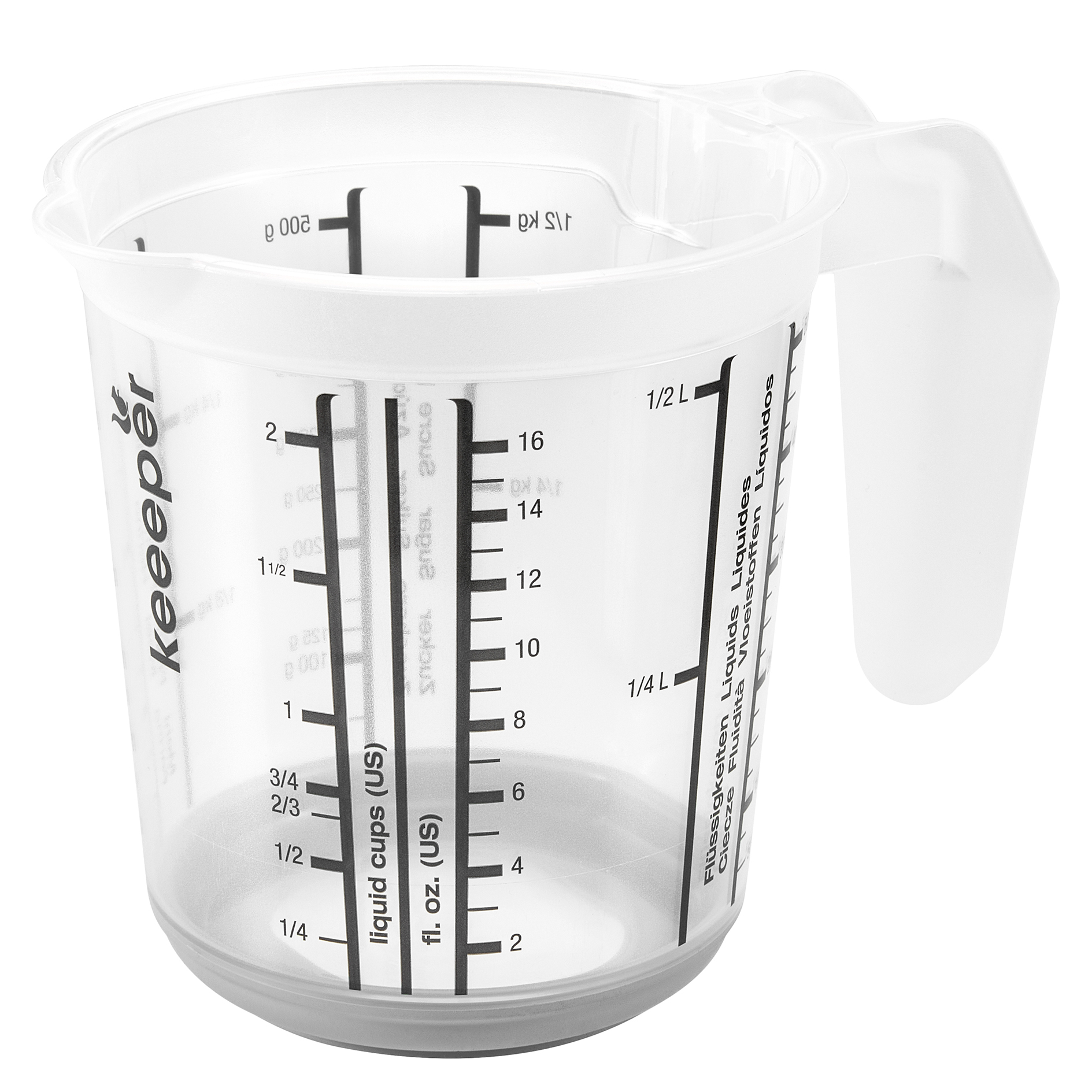 Messbecher - nordic grey - 0,5 Liter