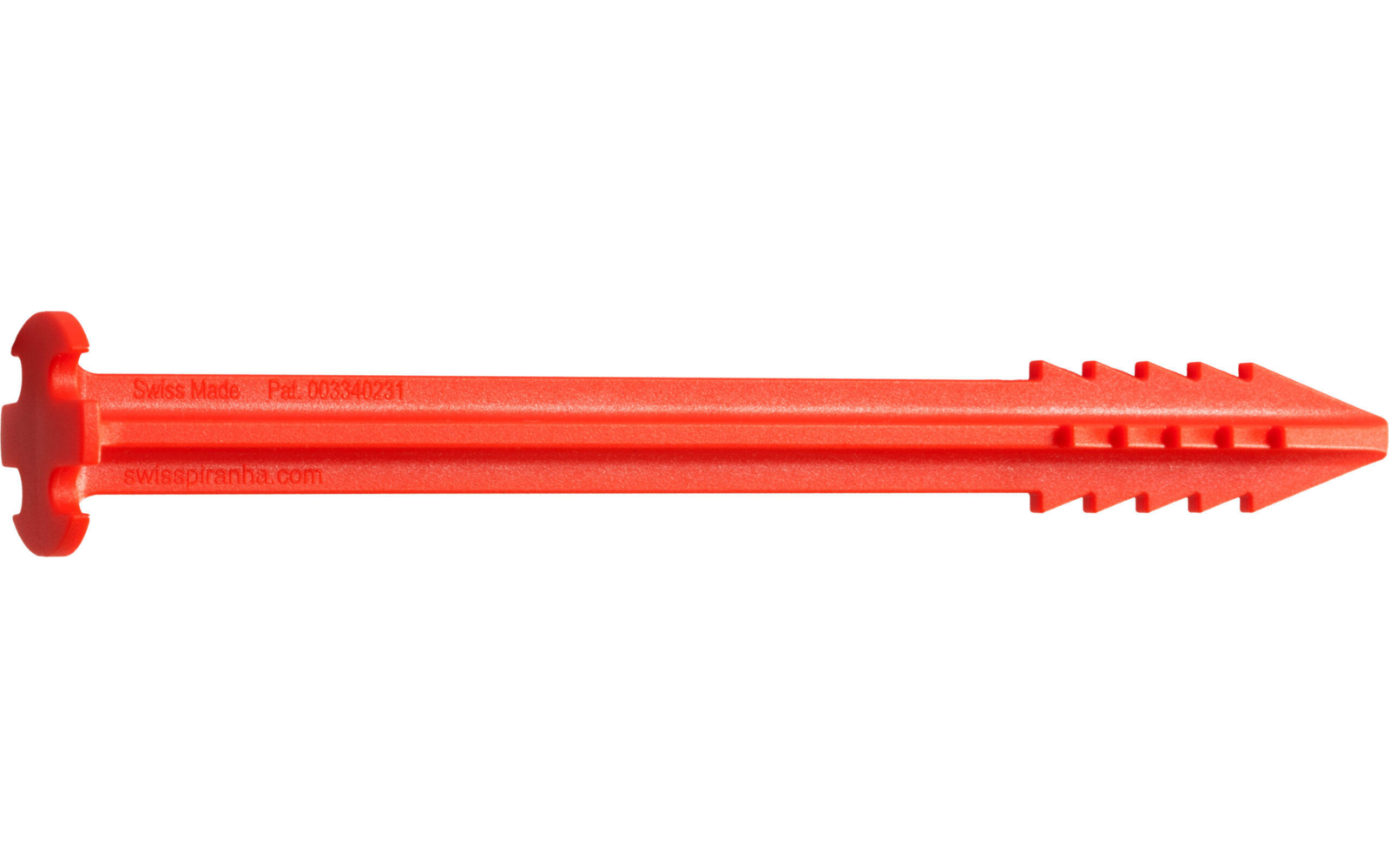 Swiss Piranha RT120 Zelthering rot 12 cm 10er Set