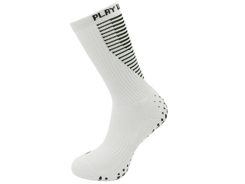 PlayWear Grip Socks 34 - 37, Weiss Sportsocken