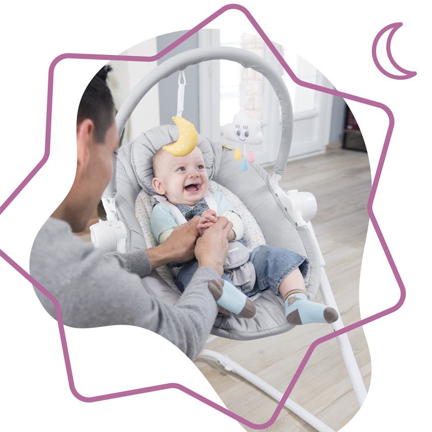 Transat en hauteur Compact'Up - Candy - Ecru