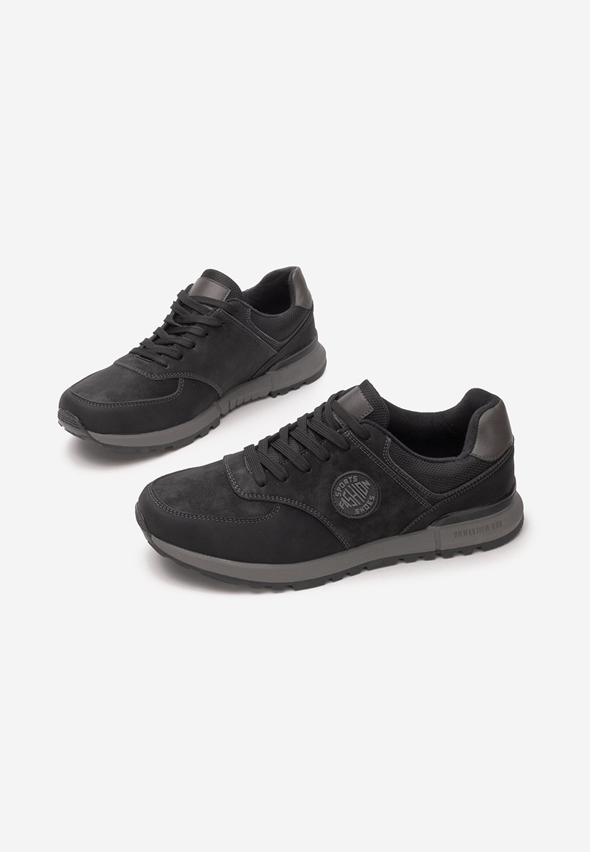 Baskets pour hommes noirs Joey