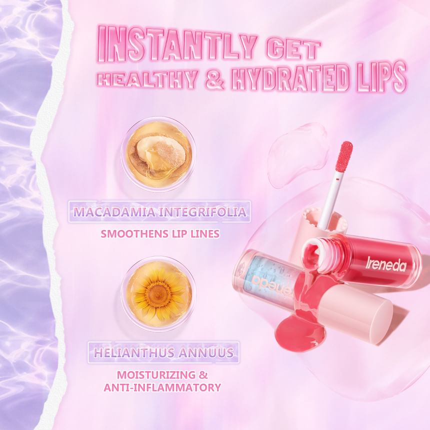 IRENEDA - Hi-Shine Lipgloss - 6 kleuren