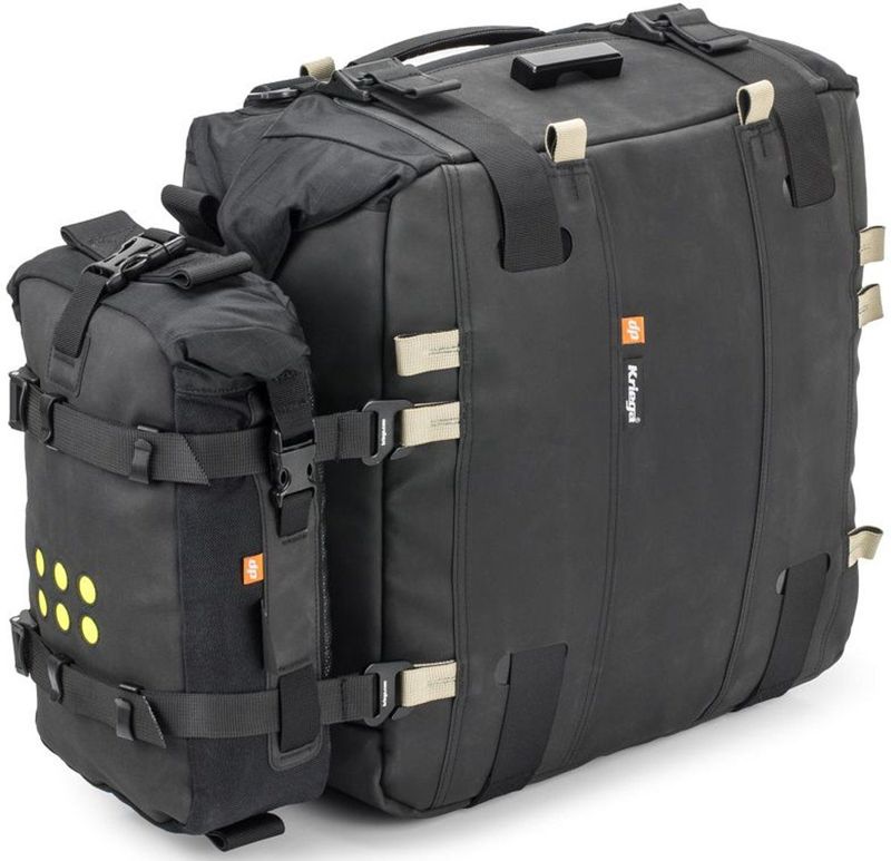 Kriega - SaddleBag - Motorfietstas - Zwart - Waterdicht - 14L