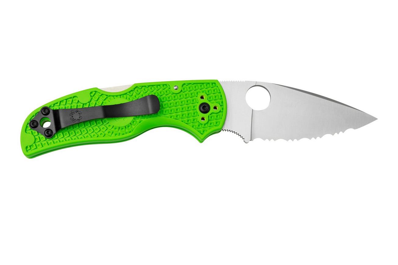 Spyderco Native 5 Salt, Green FRN, LC200N, C41SGR5 zakmes