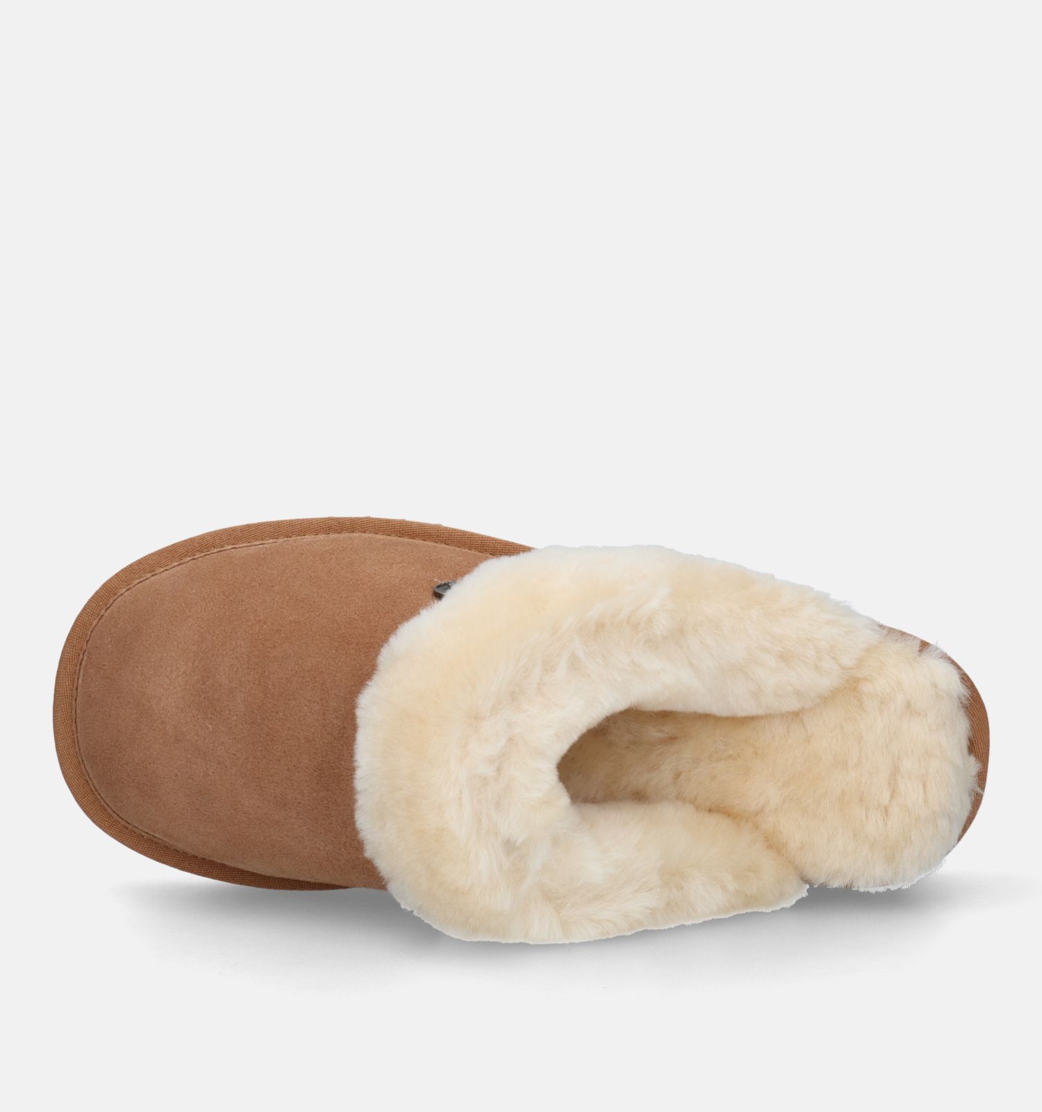 Pantoffels cognac