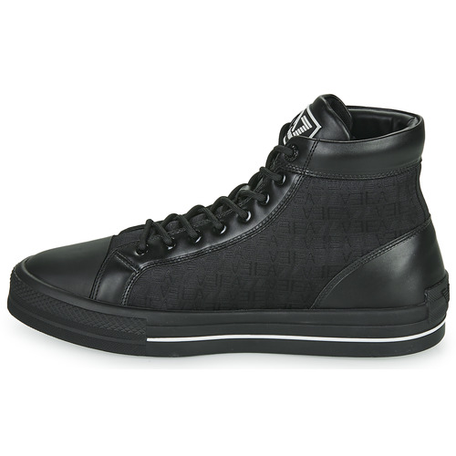 Emporio Armani EA7 - JACQUARD SNEAKER - Noir