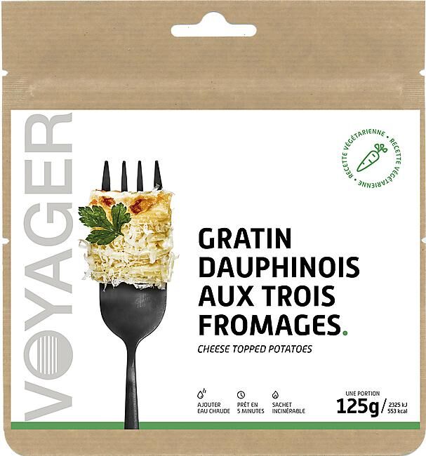 VOYAGER - GRATIN DAUPHINOIS AUX 3 FROMAGES