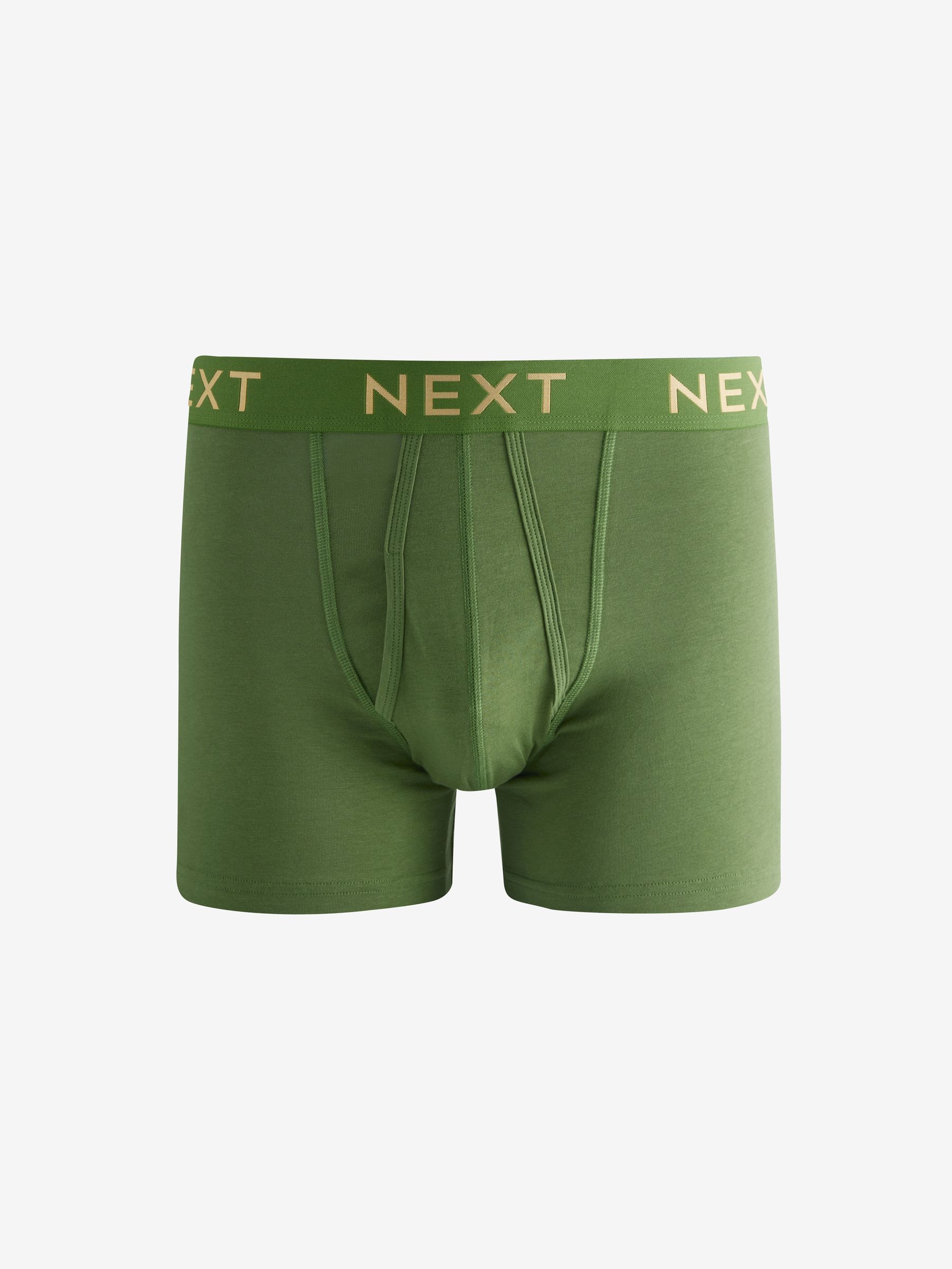Dieppaars/blauw gouden metallic tailleband - Hipsterboxershort