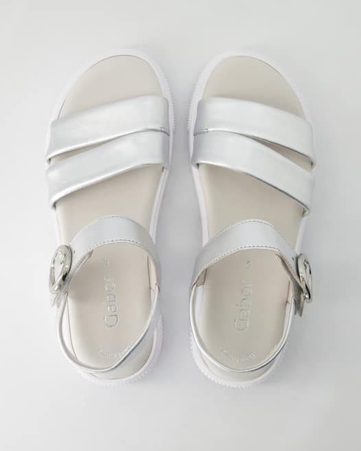 Gabor 64.510.16 Sandalen in Silber