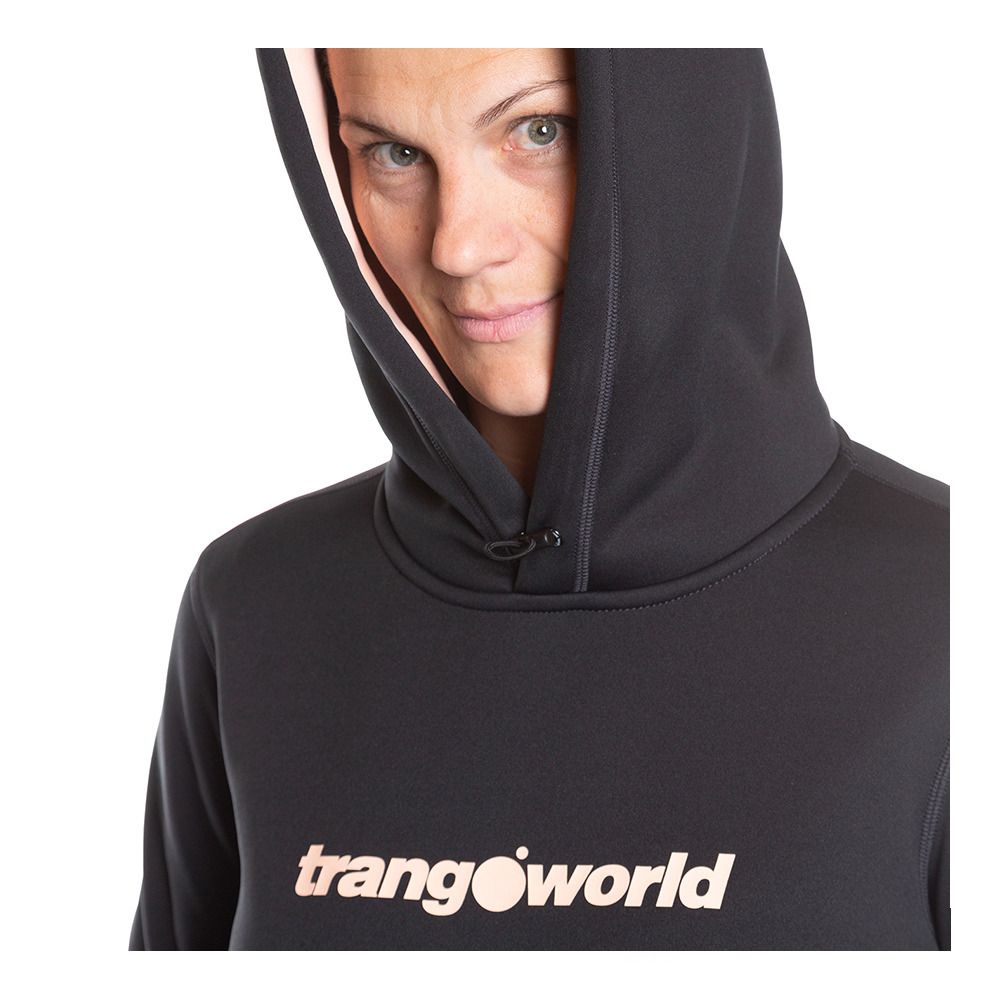Trangoworld POPPI - Sweat Femme black