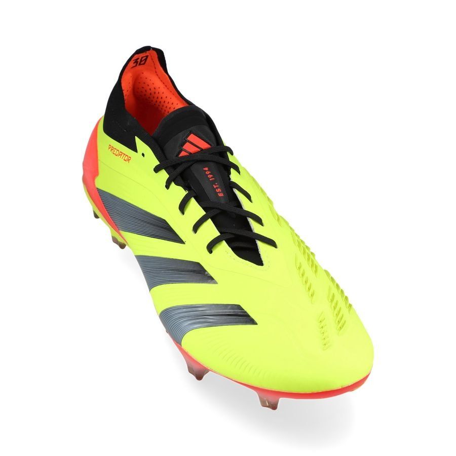 adidas Predator Elite FG Energy Citrus - Jaune/Noir/Rouge