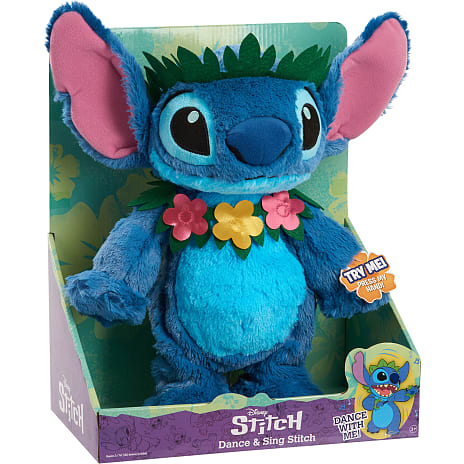 Disney Stitch syng og dans figur 35 cm