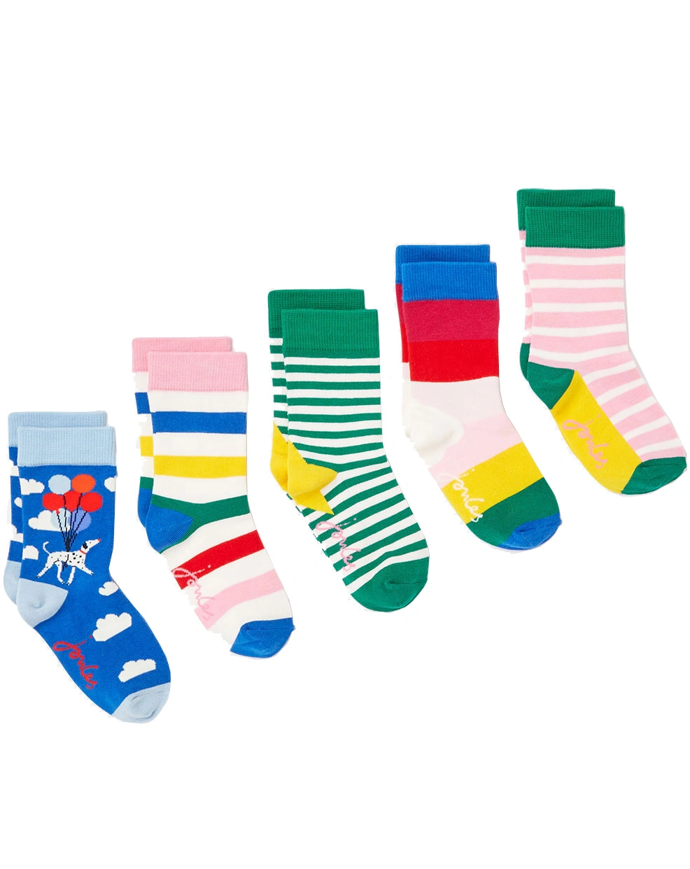Socken BRILL BAMBOO - BLUEDOG 5er-Pack in bunt