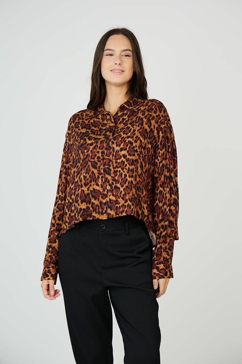 ATÉ BREVE<br>Blusa com decote em V