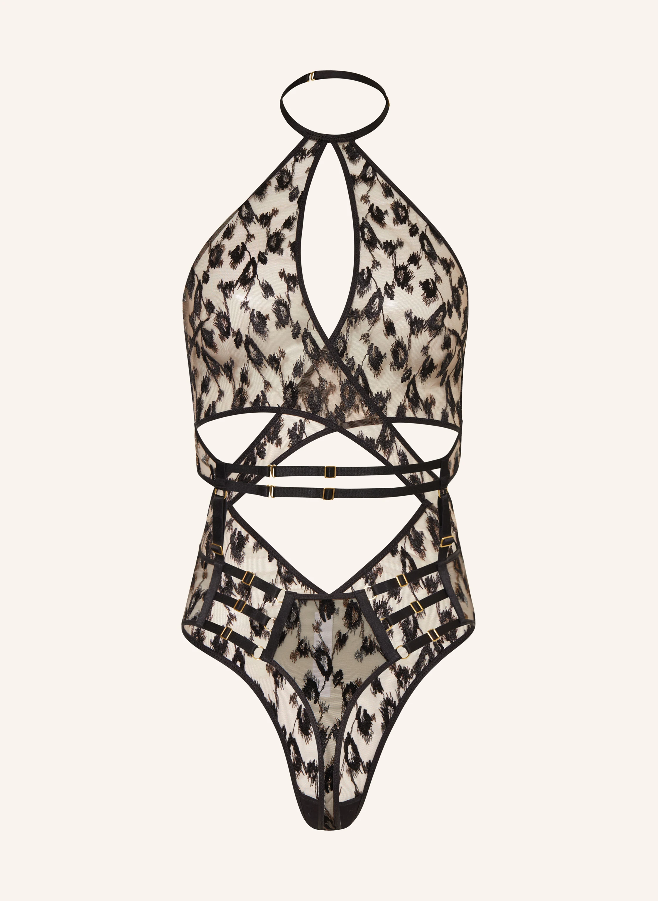 Aubade String-Body ABSOLUTELY WILD mit Cut-outs und Glitzergarn