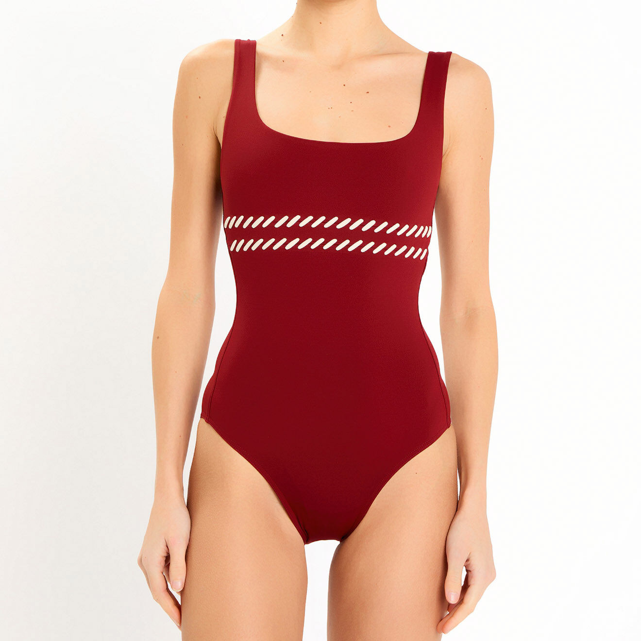 Iodus Maillot de bain 1 pièce Icare acajou