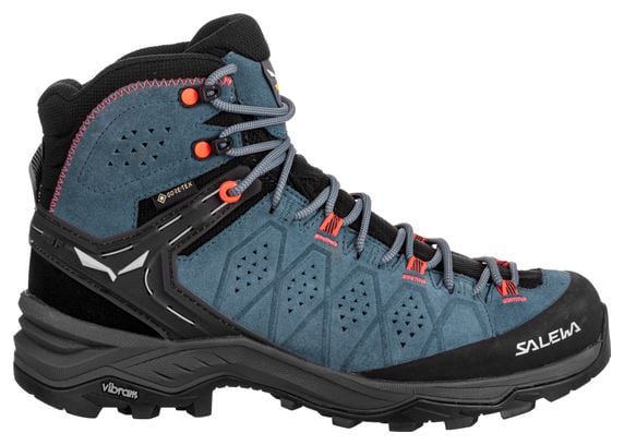 Chaussures de Randonnée Femme Salewa Alp Trainer 2 Mid Gore-Tex Bleu