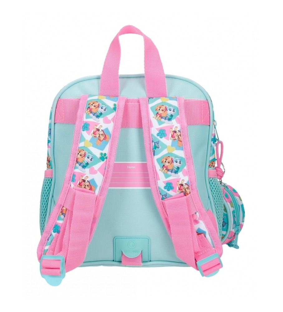 Joumma Bags Mochila guardera Patrulla CaninaFriendship fun adaptable a carro turquesa
