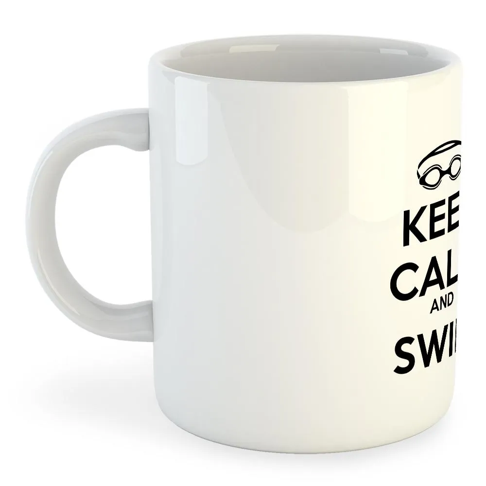 Kruskis Keep Calm and Swim tasse 325ml