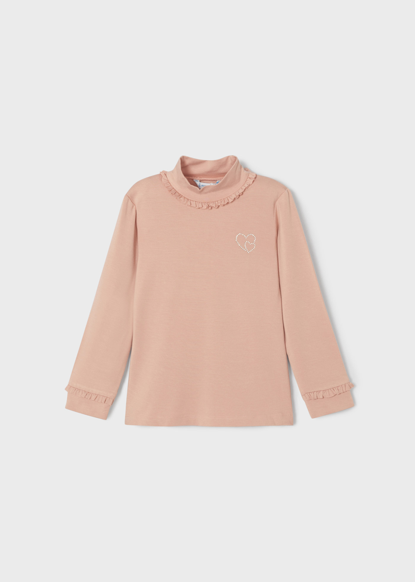 Camiseta feminina com estampa de meio cisne
