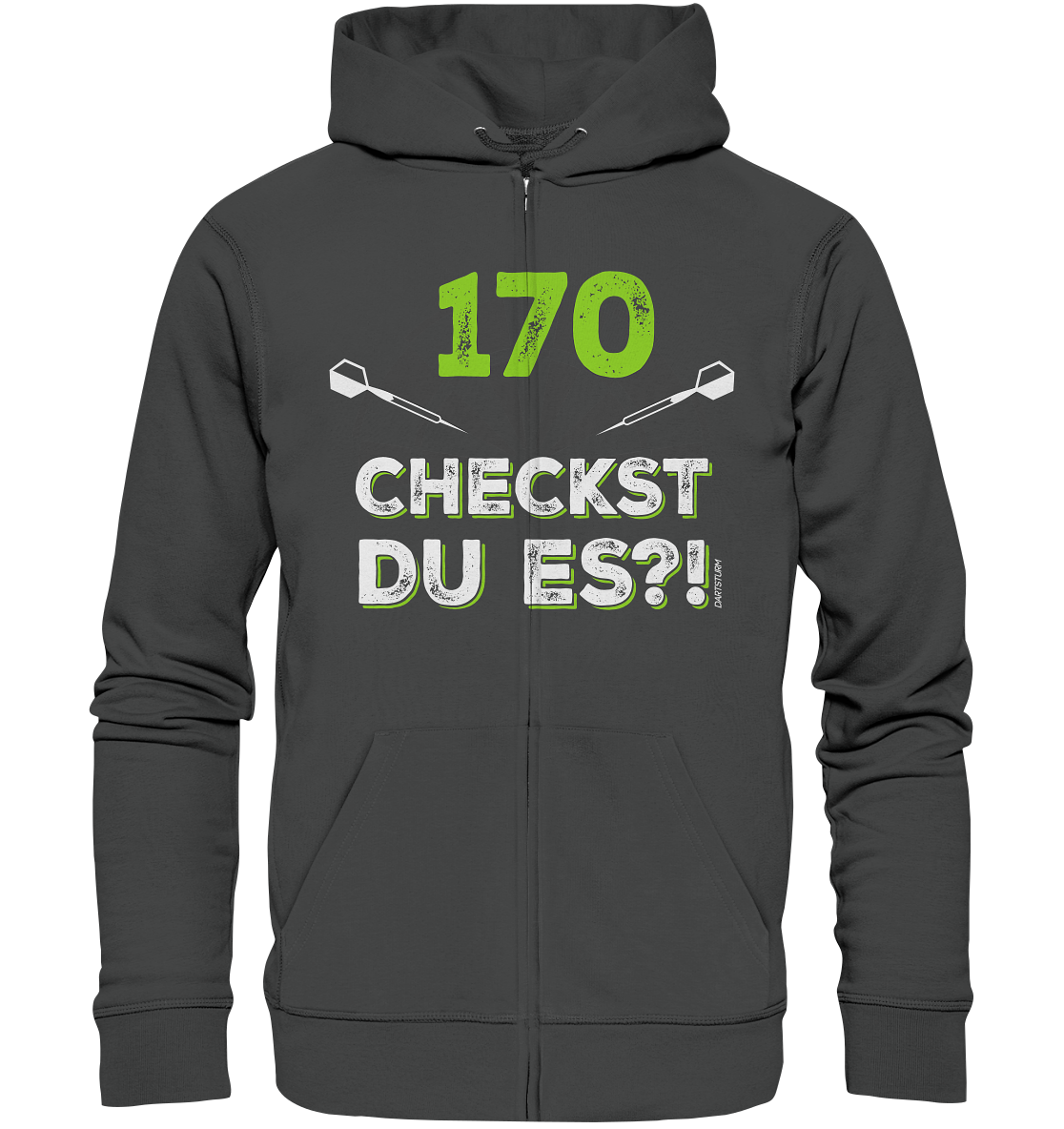 DartSturm - 170 Checkst du es - Organic Zipper