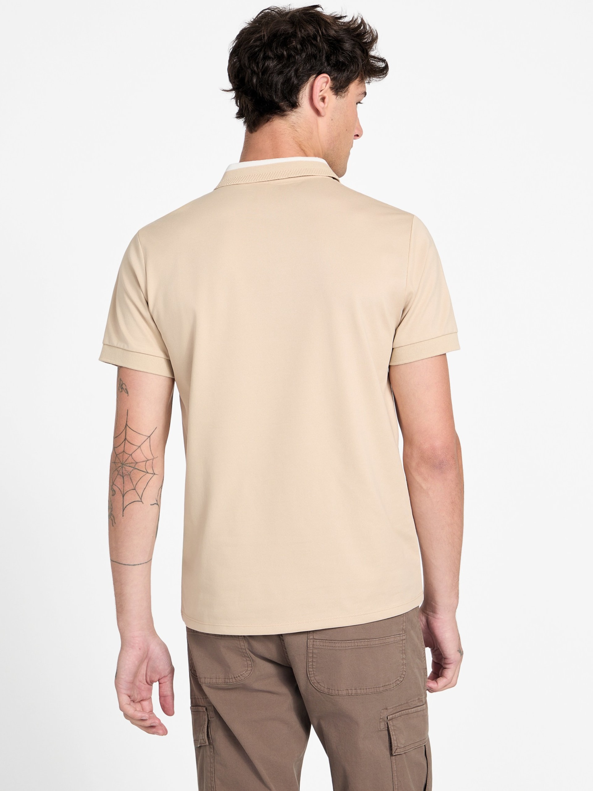 Polo Eco Paul GUESS com gola