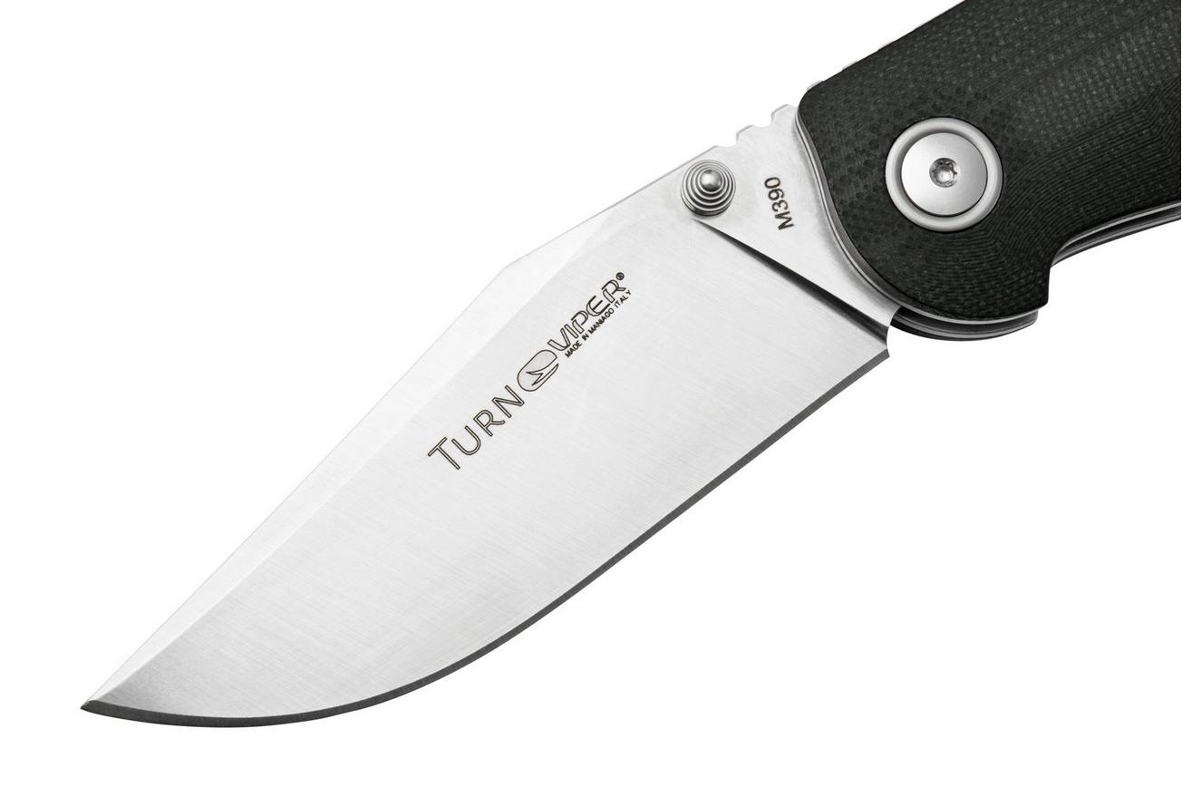 Viper Turn V5988GB Black G10 zakmes, Fabrizio Silvestrelli design