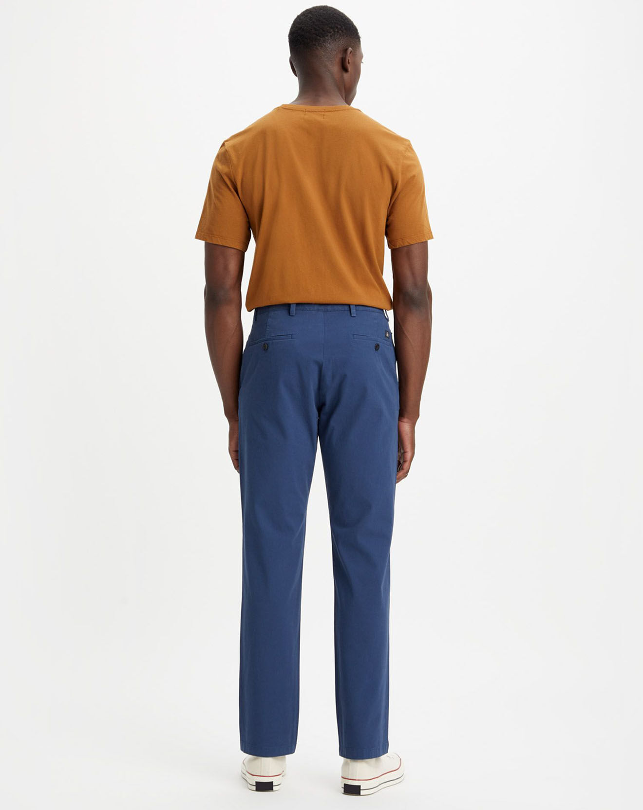 Dockers Pantalon Smart 360 Flex Chino Slim bleu moyen