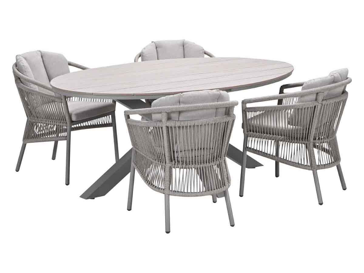 Garden Impressions Sorong Tulli 220 cm 7-delige tuinset