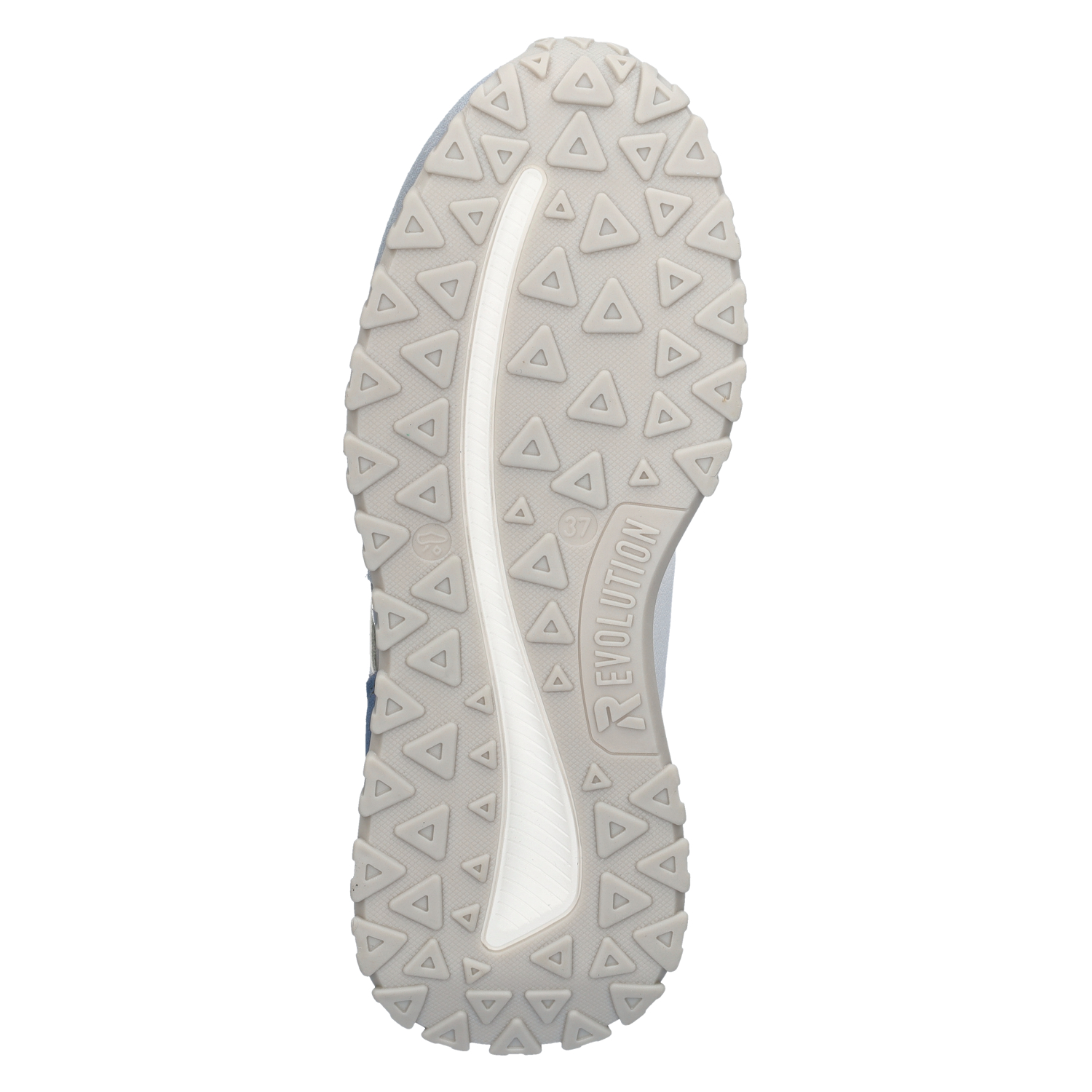 Evolution dames sneaker Rieker Blauw