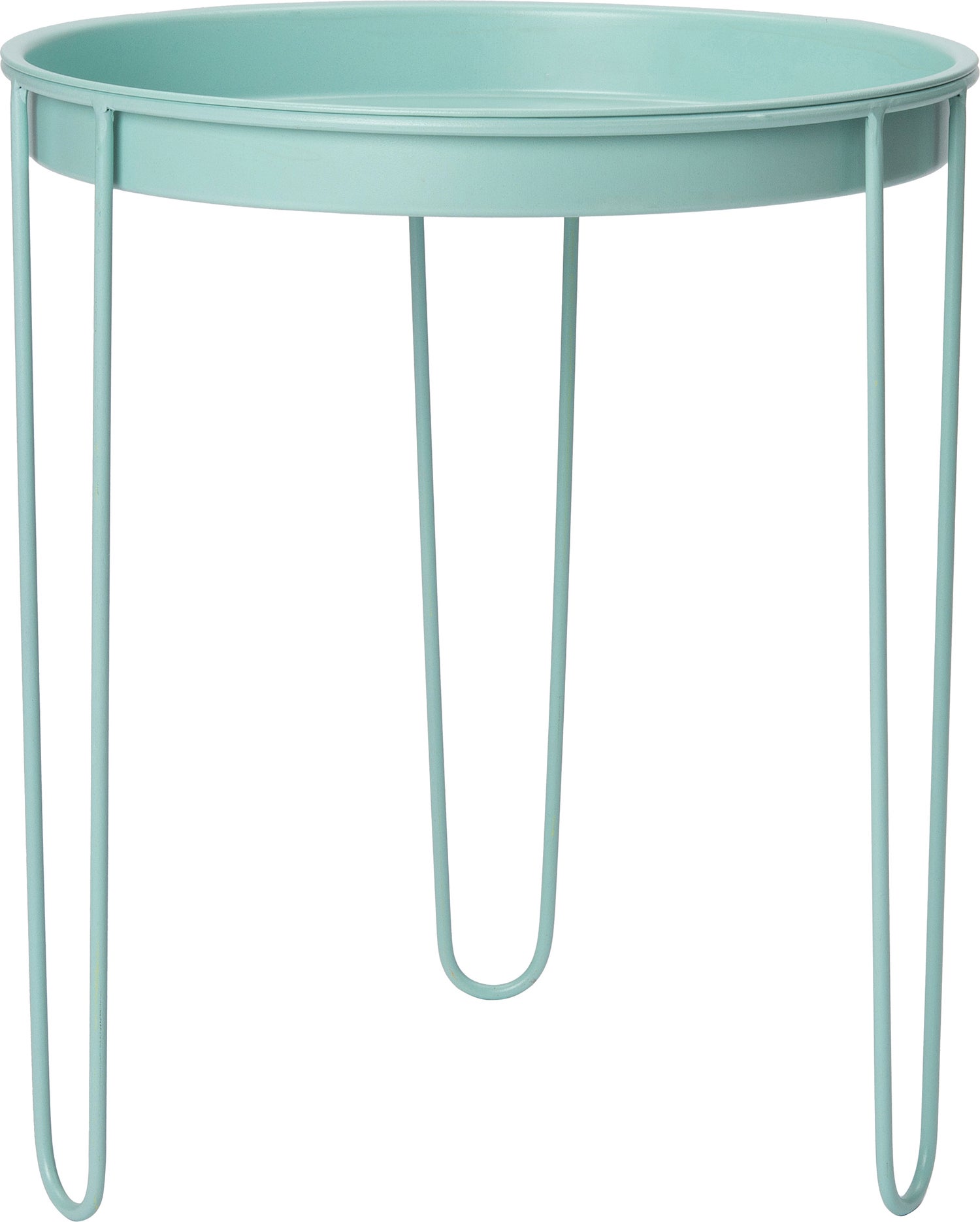 Intratuin bijzettafel Tray groen D 39 H 45 cm