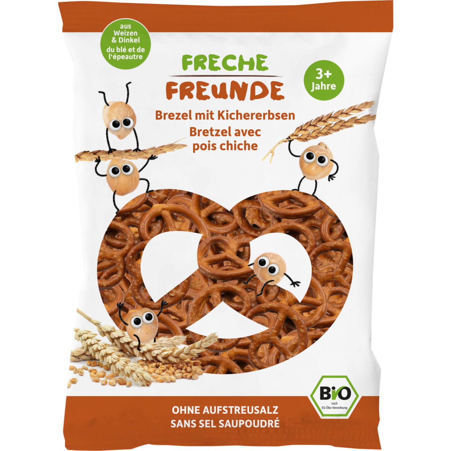 Freche Freunde Bio Freche Brezeln Kichererbse 36+ Monate