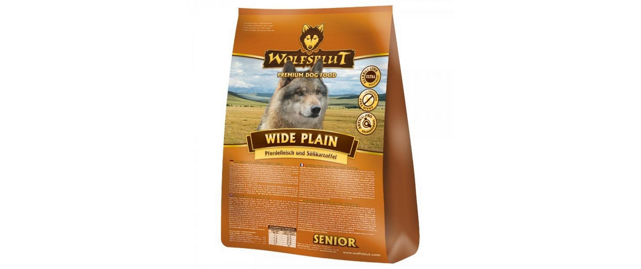 Trockenfutter Dog Wide Plain Senior, 12.5 kgWolfsblut Senior Wide Plain Trockenfutter 12.5 kg