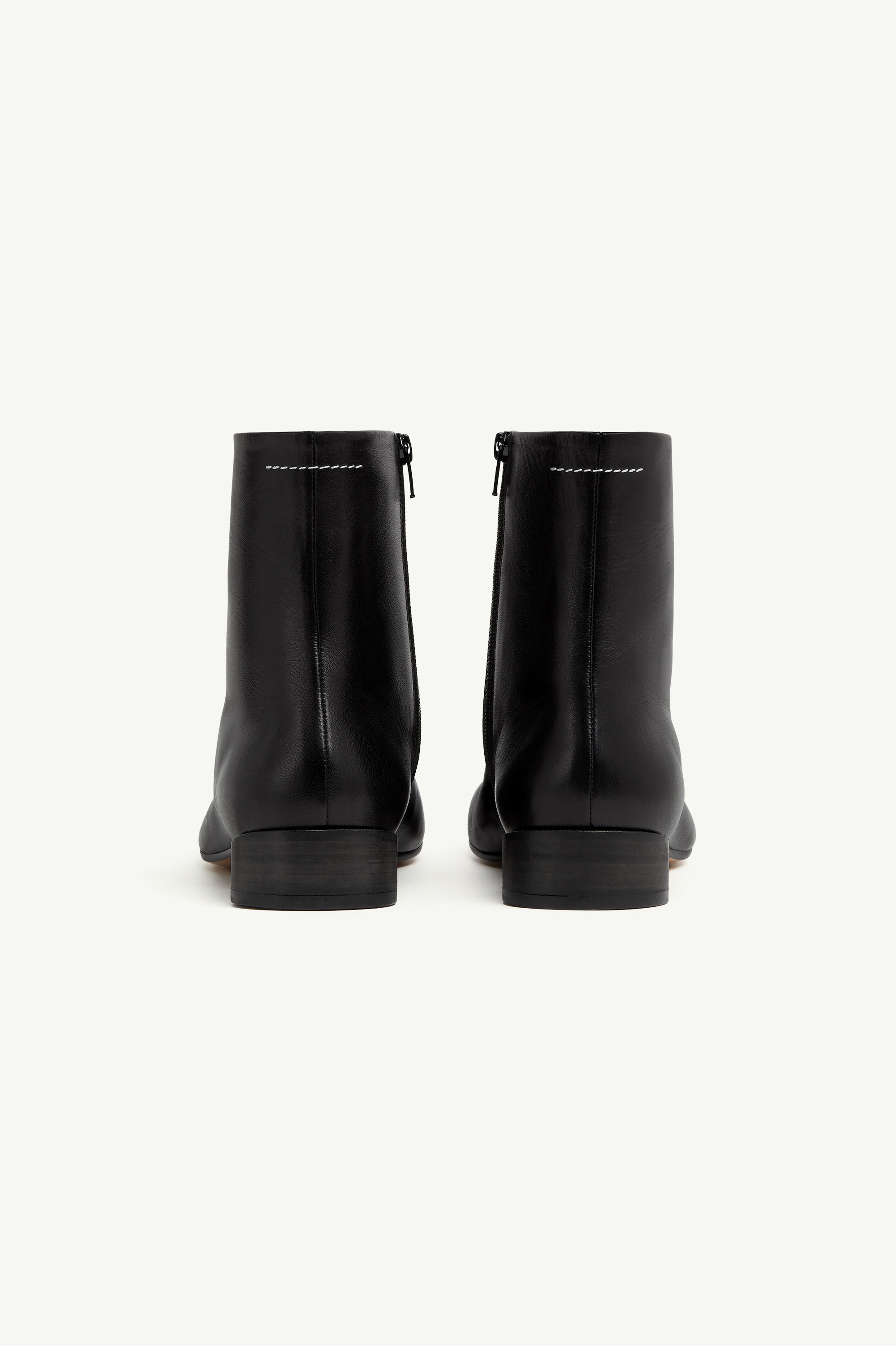 Bottines anatomiques en cuir pour homme