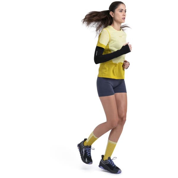 T-shirt randonnée ICEBREAKER W MERINO 125 ZONEKNIT ENERGY WIND SS TEE LUX/LUCID/CB