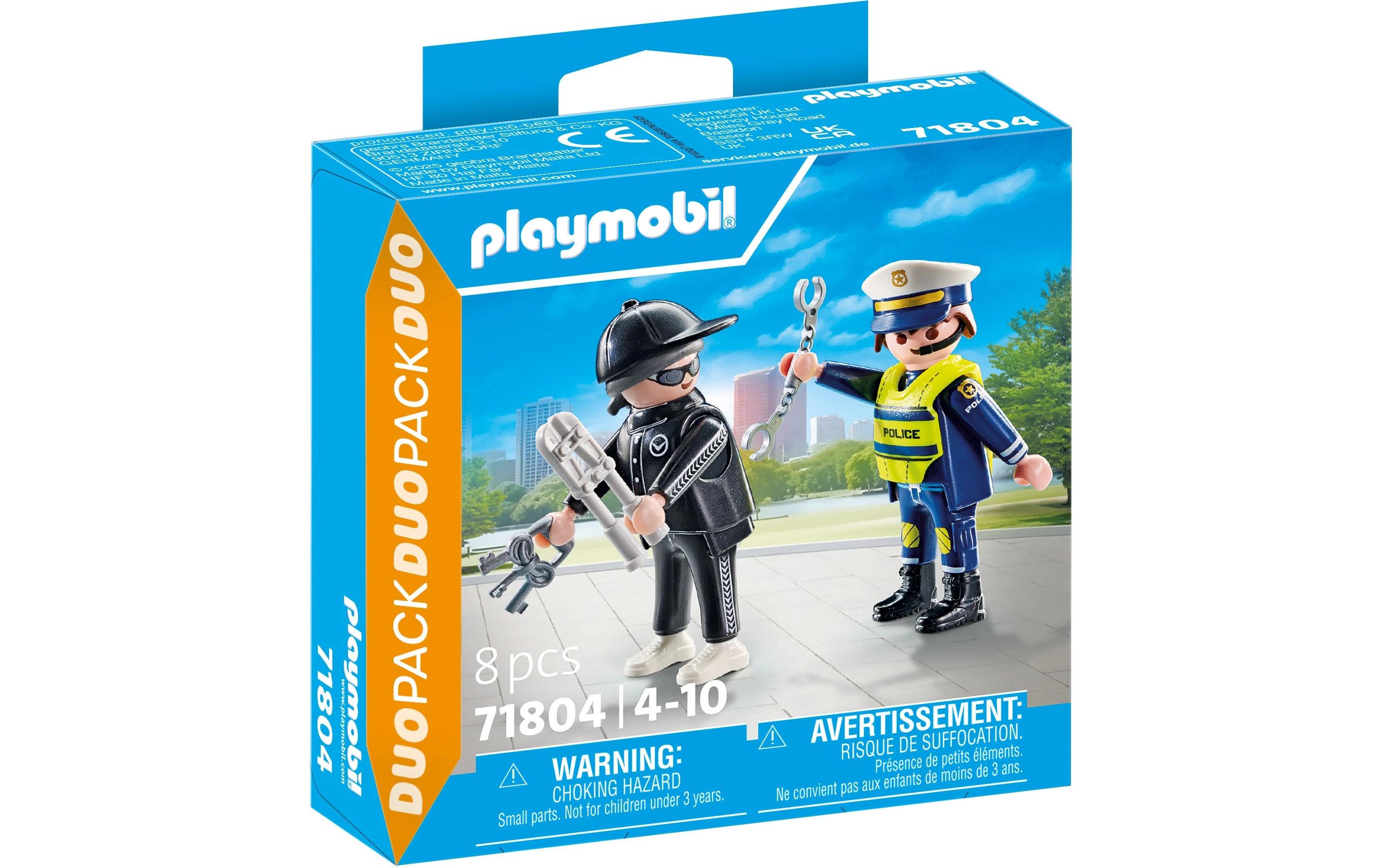 Duo Pack Polizist und Einbrecher 71804Spielfiguren-Set