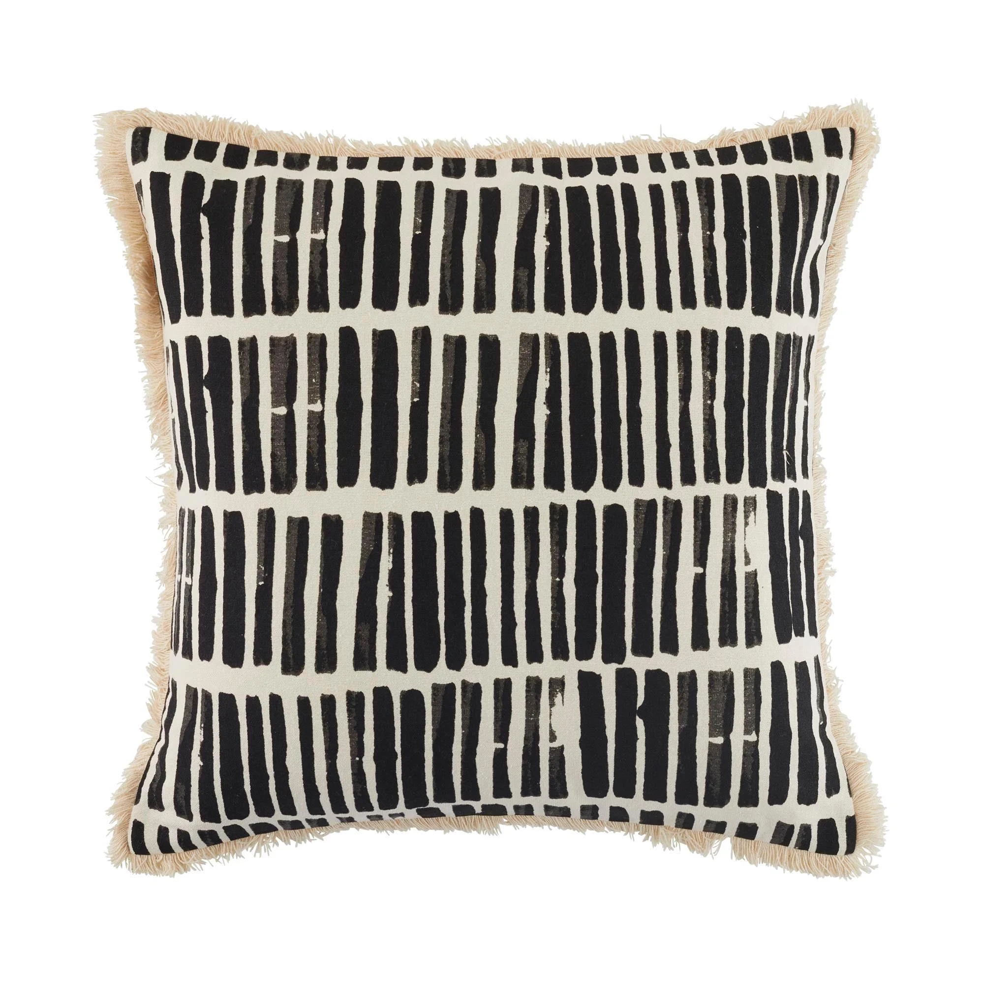 KIMIA - Housse de coussin | Noir