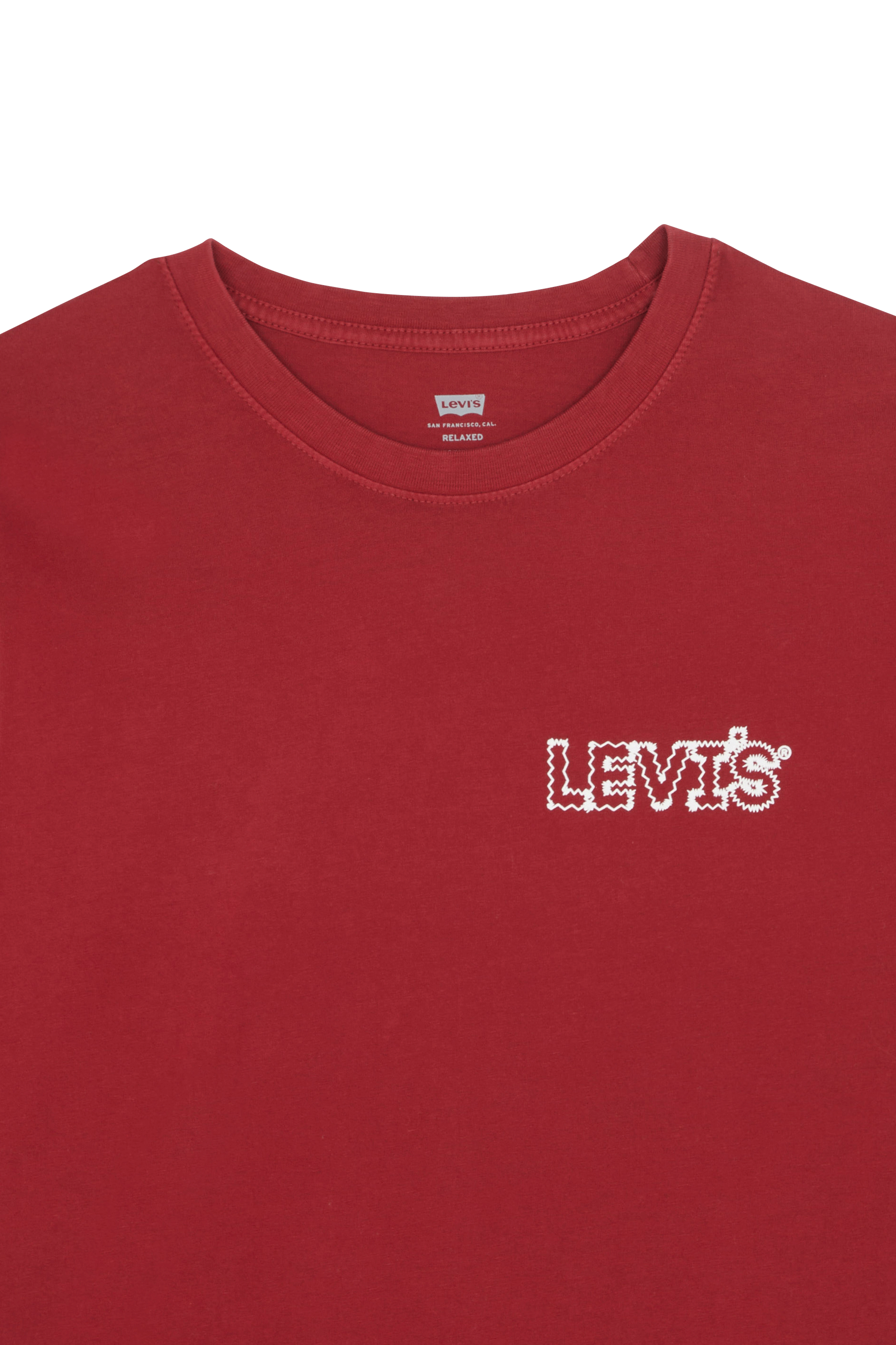 LEVI'S T-shirt  SS RELAXED FIT TEE Rouge