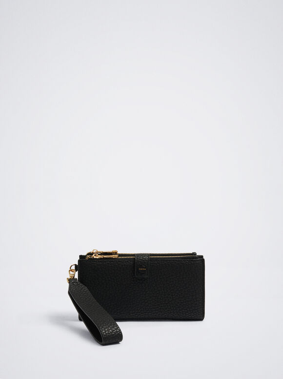 Bolsa longa com alça - Preta