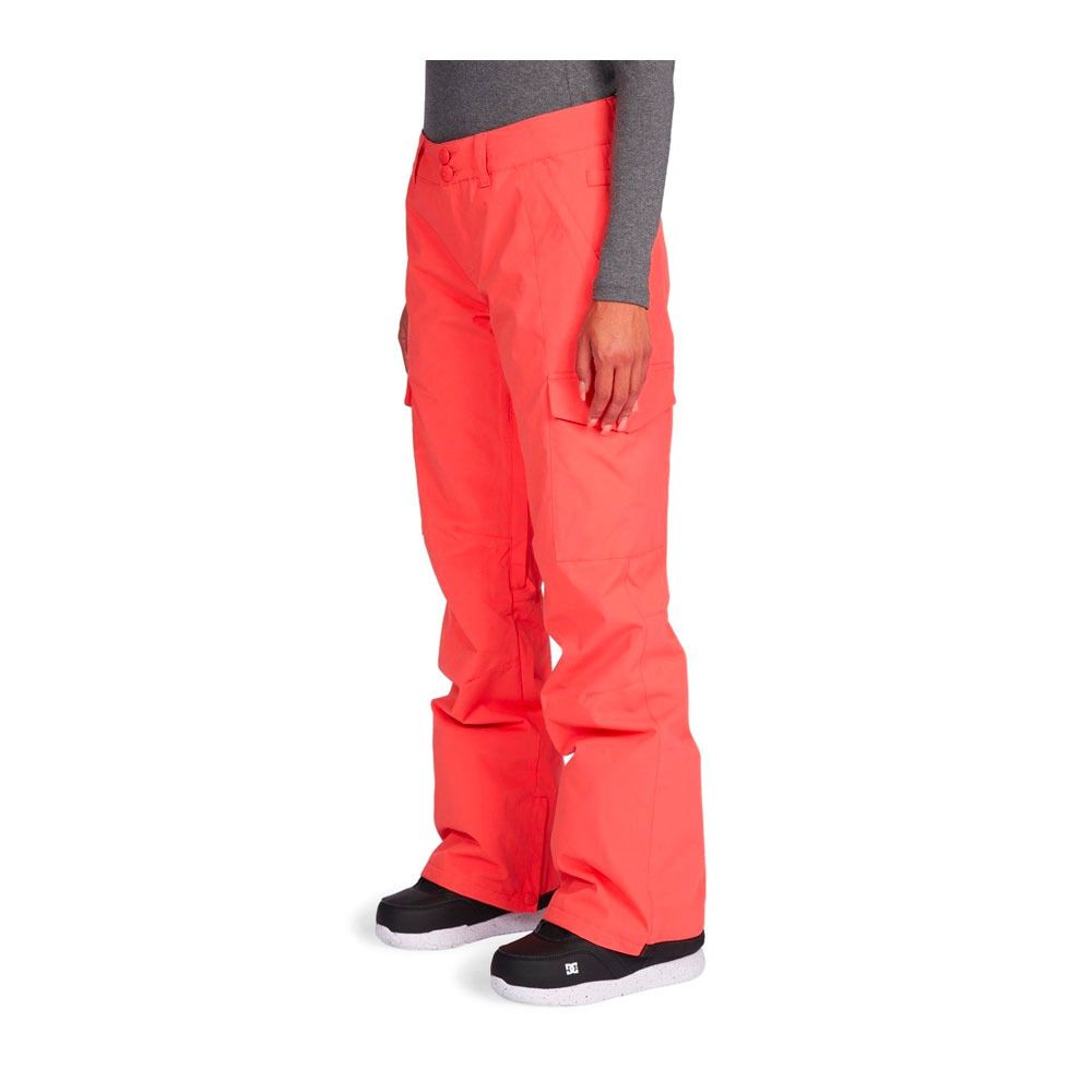 DC Shoes NONCHALANT - Pantalon de snow Femme hot coral