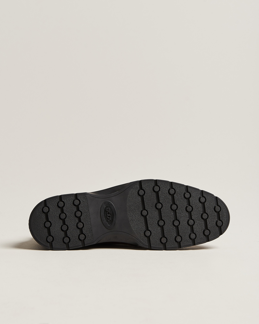 Tod's Polacco Chukka Boots Dark Brown Suede
