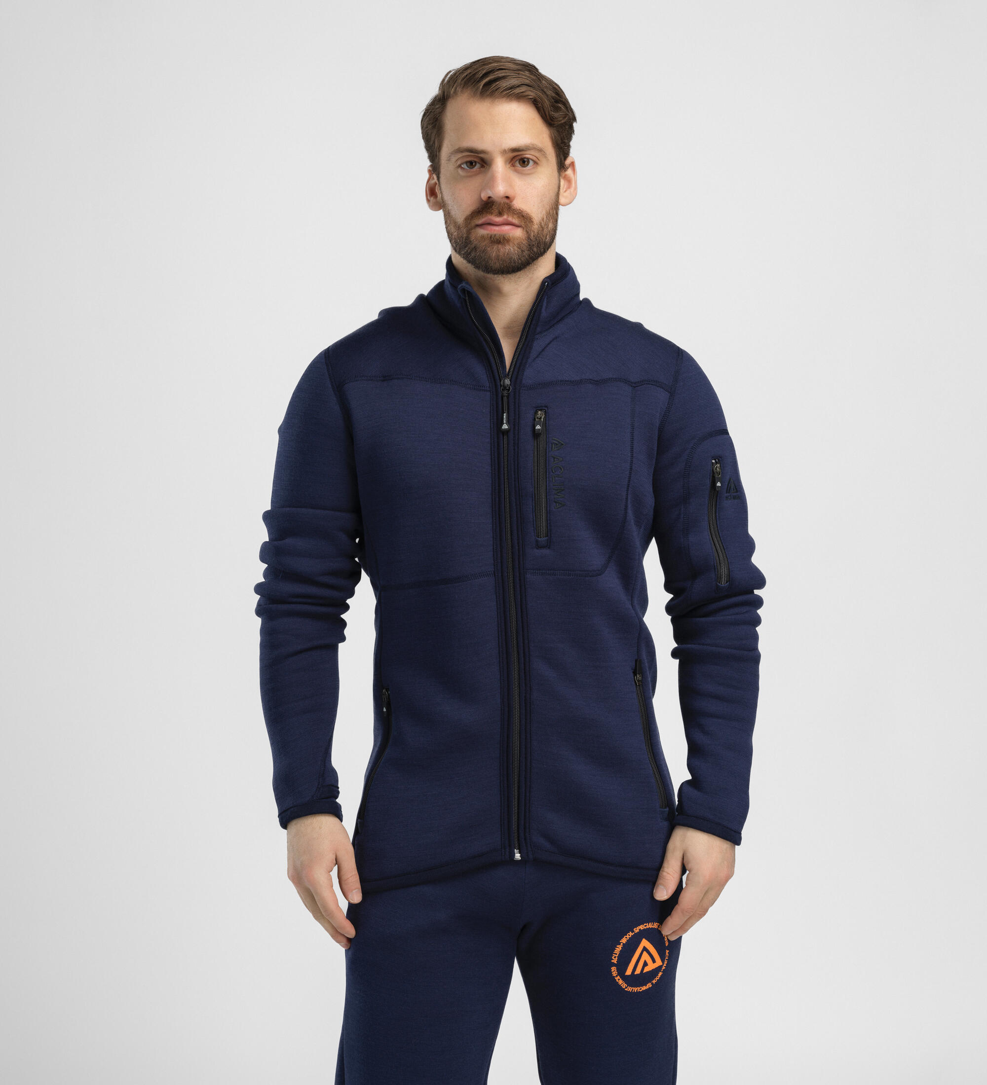 Aclima FleeceWool V2 Jacket, herre<br>Varm og komfortabel jakke i merinoull!