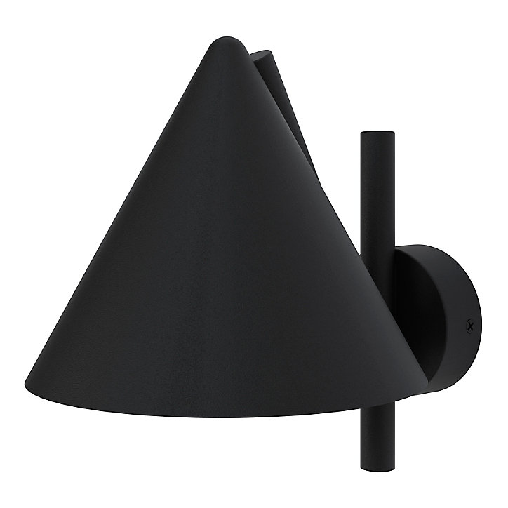Applique murale Eriksson LED intégrée 600lm 8.5W IP44 GoodHome noir