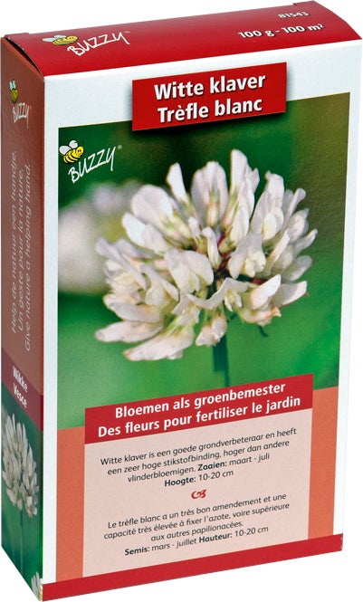 Buzzy groenbemester Witte Klaver 100gr